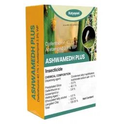 Katyayani Ashwamedh Plus 3kg Diafenthiuron 40.1% &a; Acetamiprid 3.9% WP Insecticide, K-5620-16
