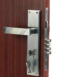 Voltizi ‎Altis 10 inch ‎Stainless Steel ‎Matt Finish Mortise Main &a; Bedroom Lock Set-image-85