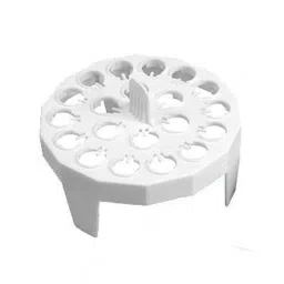 Abdos 4Pcs 16 Slots White Floating Rack for Micro Centrifuge Tubes, P20225-10