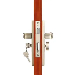 Voltizi 70mm ‎Zinc ‎Satin Finish Mortise Door Lock Set for Main Door, CRZ016-image-66