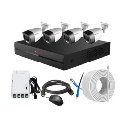 CP Plus 2.4MP Full Colour HD Audio Indoor &a; Outdoor CCTV Combo Kit with 4Ch DVR, 4 Bullet Camera, 4Ch SMPS, 70m Copper Cable &a; Connectors-13