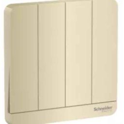 Schneider Electric AvatarOn E8334L1LED_WG_G8 AvatarOn-16AX 4G 1way Switch with LED Wine Gold-picture-48