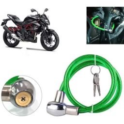 Auto Pearl PVC &a; Plastic Green Cable Lock for Bikes, Bicycle, Helmet &a; Luggage, 395-picture-42