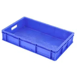Supreme 500x325x100mm 12L Plastic Blue Crate, SCH-503210 (Pack of 5)-picture-47