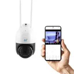 Melowave 128GB White 4G PTZ FHD Security Camera with Night Vision, Motion Alerts, 2-Way Audio &a; SD Card Support, ACCAMMEO0014-picture-42