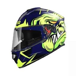 Studds N5 Expanded Polystyrene Blue Full Face Full Face Helmet, Size: Large-picture-20