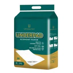 Uphealthy Underpad 10 Pcs Medium Disposable Adult Diaper Set-image-29