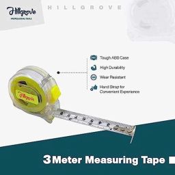 Hillgrove 1200W Forward &a; Reverse Rotation Hammer Impact Drill Machine with 5 Pcs SDS Plus Bit, Drill Chuck, SDS Adapter &a; Measuring Tape, HGCM1253 image 4