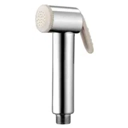 Drizzle AquaBold Plastic Chrome Finish Silver &a; Ivory Health Faucet Head, AHFJAQIVORY-picture-44