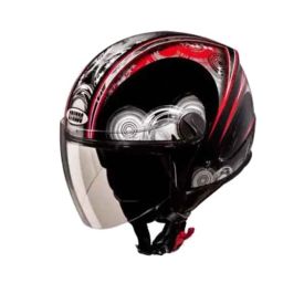 Studds N2 Expanded Polystyrene ISI Black Open Face Helmet, Size: 580 mm-picture-1