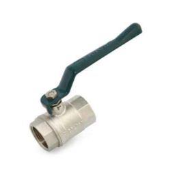 Zoloto 8mm Two Piece Design Forged Brass Screwed Ball Valve, 1008 B-8