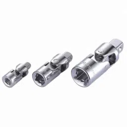 Westward 3Pcs 1/4 inch Steel Chrome Universal Joint Set, 54PR12-picture-11