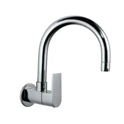 Jaquar Aria Full Gold Sink Cock with Regular Swinging Spout, ARI-GLD-39347S-image-1