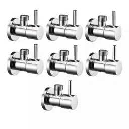 Fastgear Turbo Stainless Steel Silver Chrome Finish Angle Valve, FG2108 (Pack of 7)-image-14