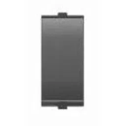 Goldmedal Nixon 10A 1 Module 1 Way Digital Silver Titanium Grey Switch, 101401 (Pack of 20)-17
