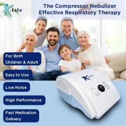 K-Life 5ml Compressor White Nebulizer Machine, NEB-104B image 3