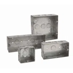 GreatWhite Fiana 6 Module 0.8mm Metal Junction Box, 20806-ST (Pack of 10)-picture-46