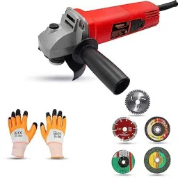 Walkers 800W 4 inch Angle Grinder with 5 Pcs Wheel &a; Gloves, WKCB479-image-49
