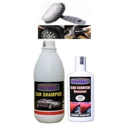 Indopower Ff1106 Car Shampoo, Scratch Remover, All Tyre Cleaning Brush Kit, AHh1110-image-83