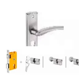 Dorset Onix HL ON 8 inch Stainless Steel Lock Set with KY Mortise Lever Lock-image-28