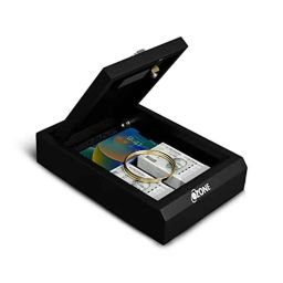 Ozone Ezee 2L 8x35x28cm Stainless Steel Black Digital Safe-picture-46