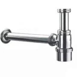 Cera 228mm Brass Chrome Finish Waste Coupling Bottle Trap, F8060301-image-7
