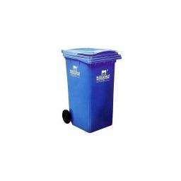 Nilkamal 240 Litre Blue Virgin Plastic Wheel Dustbin, WB240L, Dimension: 107x72x58 cm-image-26