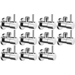 Senkiddpro Turbo Stainless Steel Chrome Finish Wall Mounted Angle Cock (Pack of 11)-picture-43