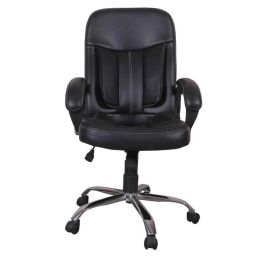 High Living Black Leatherette High Back Office Chair, HL_04 (Pack of 2)-25