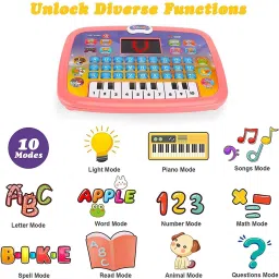 Educational Laptop Learner Baby's Boys and Girls Players 26 English Words-21