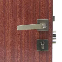 Handle Waala Rose Sana 60mm Stainless Steel Antique Brass Finish Cylindrical Plate One Side Key Mortise Door Lock Set-image-99