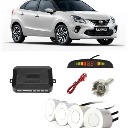 PKNA0579 White Car Reverse Parking Sensor with LED Display 4 Sensor PKNA0579 Parking Sensor-16