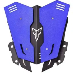 RA Accessories Metal Blue Bike Headlight Visor for Yamaha MT15, RAAS2TOQ-picture-9