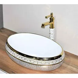 InArt 24x16x6 inch Ceramic Gold Countertop Wash Basin, INA-182-picture-37