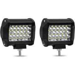 ASRYD 2 Pcs 72W 24 LED Fog Light Set for All Bikes &a; Cars with Switch-28