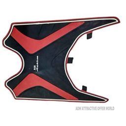 AOW Tow Wheeler Foot MAT (Red) Type-19 for Honda Activa 5G-6