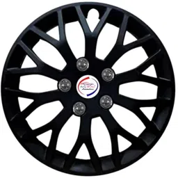 Auto Pearl 4 Pcs 14 inch Polypropylene Black Press Type Car Wheel Cover Set with Retention Ring for Ford Figo Type 3 2015 Onwards, WC14in_VIVA_Black_Figo(Type3_2015onw-picture-6