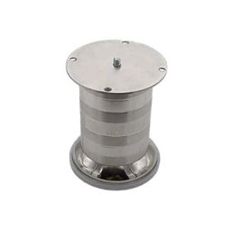 RAB 6 inch Stainless Steel Silver Tuton Finish Sofa Leg, Somo Line (Pack of 2)-image-44
