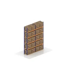 Godrej 7x2.3x0.8m 4 Layer Industrial Storage Rack, Load Capacity: 16000 Kg-picture-45