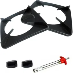 LPG Gas Burner Stand Pan Support with knob_lighter Iron Manual Gas Stove-picture-21