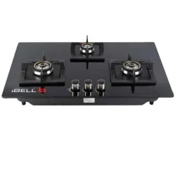 iBELL Black 3 Brass Burners Automatic Ignition Gas Hob, IBL3H490GHNEW-picture-45