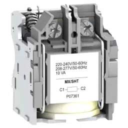 Schneider Electric MX 220-240VAC Shunt Trip Voltage Release MCCB, LV429387-38