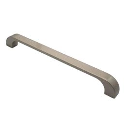 RAB 224mm Zinc Satin Finish Drawer Pull Handle, 1077 (Pack of 4)-picture-37