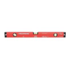Freemans 3 Vials Box Section Aluminium Level with Magnetic Base, Length: 600 mm, BSM360-8