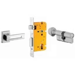 Dorset ML Series Remus 70mm Stainless Steel Silver Chrome Finish Door Handle Lock Set with Coin &a; Knob, ML REM OR SC-picture-8