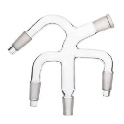 ABGIL B-94 Borosilicate 3.3 Glass Multiple Connection Receiver Adapter, ABG655-14