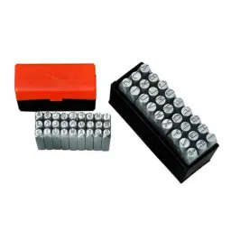 Groz 27 Pcs 3mm Carbon Steel Letter Stamp Set, LP/3-picture-1
