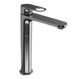 Jaquar Ornamix Prime Black Chrome	 Single Lever Tall Boy with 600mm Braided Hose, ORP-BCH-10005BPM-image-45