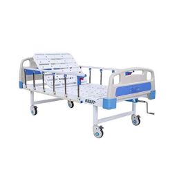 Kraft Hospital Manual Bed with 360 Rotatable Castor &a; Foam Mattress Economy, 143-image-80