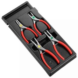 Facom 4 Pcs 175mm Straight Nose Circlips Pliers, MOD.PCSN-picture-38
